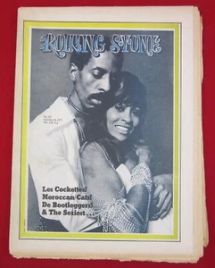 VINTAGE 1971 Rolling Stone Magazine- Issue 93 -Ike Tina Turner Sly Stone Traffic - Picture 1 of 3