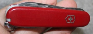 VINTAGE SWISS OFFICER VICTORINOX POCKET KNIFE MULTI BLADE - Picture 1 of 10