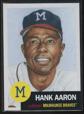 Hank Aaron 2018 Topps Living Set #46 BRAVES  - Image 1 of 2