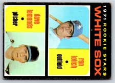 1971 Topps #458 White Sox Rookies - Ron Lolich / Dave Lemonds RS, RC