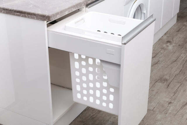 OUTBROS 2 Piezas Cesto Ropa Sucia, Cesta Ropa Limpia Plegable Cesto Colada,  Cuerda de Algodón Laundry Basket Con Asa Cesta Almacenaje Infantil Bebe  para Ropa Juguetes Mantas, Blanco y Gris : 