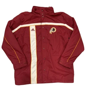 Washington Redskins Adidas Insulated Jacket Hoodie (Large) - Picture 1 of 12