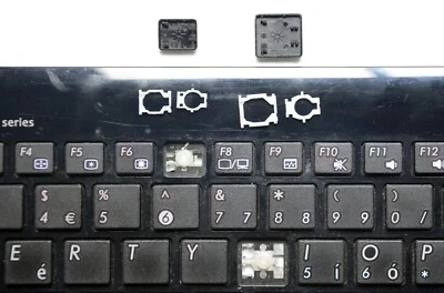 ASUS Eee PC Seashell Series 1011PX KEYBOARD 1xKEY ONLY P/N: 0KNA-292UK01 (KB22) - Image 1 of 4