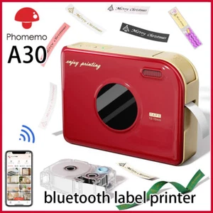 A30 Label Maker, Mini Bluetooth Label Printer Thermal Transfer Printing Sticker - Bild 1 von 9