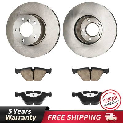 Rotores de freno delanteros + pastillas de cerámica 312 mm para BMW 328I 328I XDrive 3,0 L 2010-2013 Foto 1 de 4