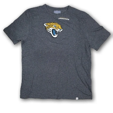 Jacksonville Jaguars NFL Men's Heather Gray Short Sleeve Tshirt New Without Tags Cover