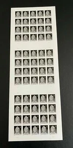 US 4860 21c imperf NDC sheet, 3 panes (60 stamps) MNH 2014 Abraham Lincoln - Picture 1 of 2