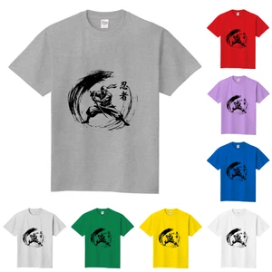 Ninja T-Shirt Japanese Shinobi Samurai Style Graphic Tee, Martial Arts Design - Picture 1 of 12