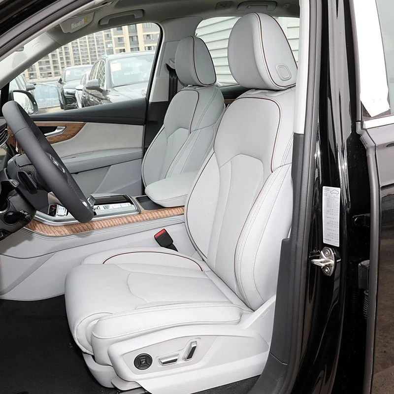 PARA AUDI Q7 2016-2025 7 ASIENTOS MOTOPTES FUNDAS ASIENTO COCHE CUERO DURADERO JUEGO COMPLETO Foto 1 de 4