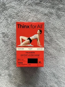 Thinx for All super saugfähige Baumwolle Vintage Unterwäsche XL schwarz vier Boxen - Bild 1 von 9