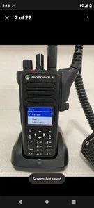 MOTOROLA XPR 7550e MOTOTRBO UHF 403-512 MHz TDMA digital two way radio pre-owned - Zdjęcie 1 z 9