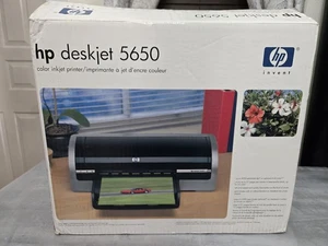 HP DeskJet 5650 Workgroup Inkjet Printer New - Picture 1 of 12