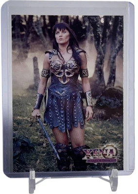 1998 Topps Xena Warrior Princess Promotional Sample Promo Card #P1 Lucy Lawless - Image 1 of 4