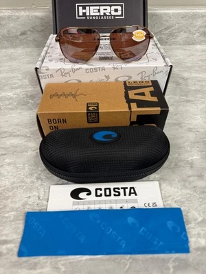 COSTA | NEW | PELI | 4002 - 21 | 57 | SHINY ROSE GOLD | COPPER SILVER MIRROR 580 - Image 1 of 4