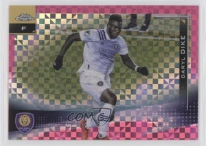 2021 Topps Chrome MLS Pink X-Fractor Daryl Dike #10 - Picture 1 of 3