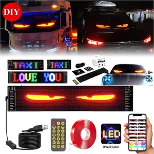 Truck-Specific Devils Eye LED-Screen Car Eye Light Truck Dynamic LED Light UK - Picture 1 of 16