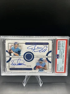 2020 National Treasures Ryan Tannehill And Derrick Henry Dual Auto 14/25 - Picture 1 of 3