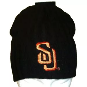 Syracuse Orange University Starter Vintage Mens Black Beanie Winter Hat Cap New - Picture 1 of 2