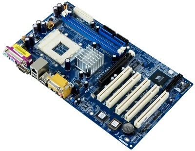 MAINBOARD ASROCK K7VT4A+ S.462 DDR ATX AGP PCI - Immagine 1 di 2