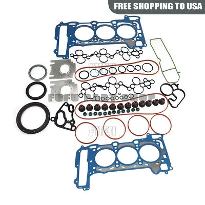 Kit de sellos de juntas de reconstrucción de revisión OE para Audi S4 S5 Q7 Porsche EA839 2.9 3.0 Foto 1 de 4