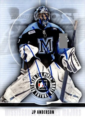 JP Anderson - Signed 2008-09 ITG Between The Pipes Future Stars Card #57 - Image 1 of 2