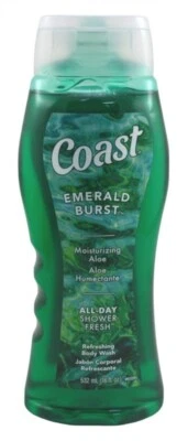 Coast Body Wash 翡翠爆裂 18 盎司 — 第 1/2 张图片