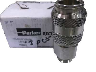 Parker Rectus Series 38 Quick Coupler 38KBAW26MPN + 38SFIW26MXN  G3/4" - Image 1 of 4