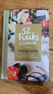 52 Weeks of Gratitude : A One-Year Journal to Reflect, Pray, and Record... - Picture 1 of 4
