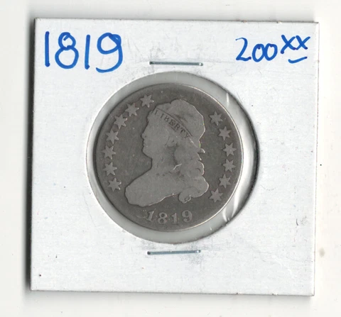 1819 CAPPED BUST QUARTER Cover