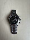 Hugo Boss Stainless Steel Black Dial Chronograph Watch