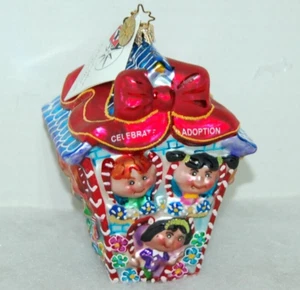 RADKO Celebrate Adoption 2004 Christmas Ornament 3010563 - Picture 1 of 6