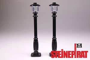 LEGO® 2x 11062 (-NEU-) Laterne / Lampe / Strassenlaterne / schwarz 4740 6132809 - Picture 1 of 3