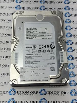 SEAGATE 4TB 3.5" SAS HDD 7200 RPM ST4000NM0063, GRADE A, SKU 11699 - Image 1 of 2