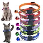 Adjustable Cat Collar Colorful Reflective Collar Pets Collar  Kitten Puppy
