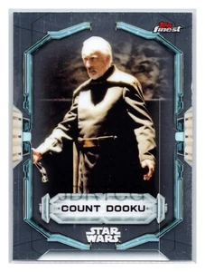 Star Wars Topps 2022 Finest Base #26 Count Dooku - Imagen 1 de 2