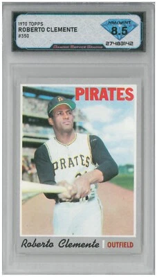 1970 Topps ROBERTO CLEMENTE #350 💎 DSG 8.5 NM/Mint - Image 1 of 2