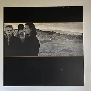 U2 -The Joshua Tree Original 1987 LP Vinyl Record w Insert Poster Gatefold NM/NM - Picture 1 of 8