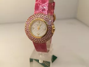 ROLEX CELLINI GOLD & ROSA SAPHIR DAMENUHR 6201/8!!! $ 30.500 EINZELHANDEL!!! - Bild 1 von 12