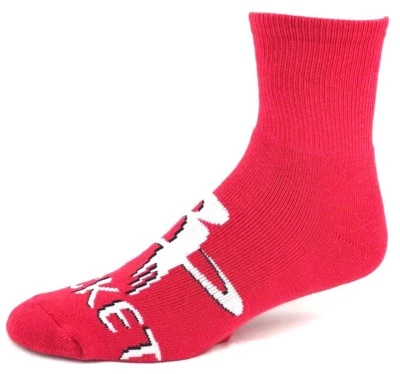 Houston Rockets Basketball Red Team Logo Quarter Socks - Image 1 of 3