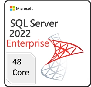 Microsoft SQL Server 2022 Enterprise Edition - 48 Core License (DVD/Certificate) - Picture 1 of 1