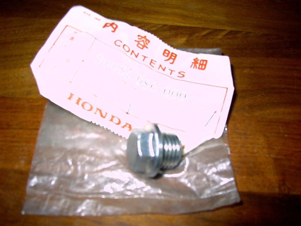HONDA CT110 ST70 GEN NOS TENSION SEALING BOLT 14mm 90081-086-000 - Image 1 of 1