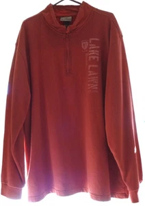 ARTISANS Women's Creamy Orange 'Lake Lawn' Long Sleeve Soft Sweatshirt XXL - Picture 1 of 7