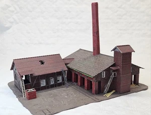 POLA 805 H0 ALTES ZIEGELWERK/ ZIEGELEI fertig gebaut SAMMLER VINTAGE MODELLBAHN  - Bild 1 von 8