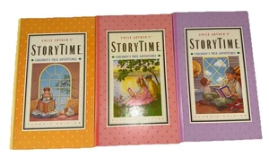 Uncle Arthur’s Storytime Children’s True Adventures Vol. 1, 2, 3 Box Set HC Nice - Picture 1 of 5