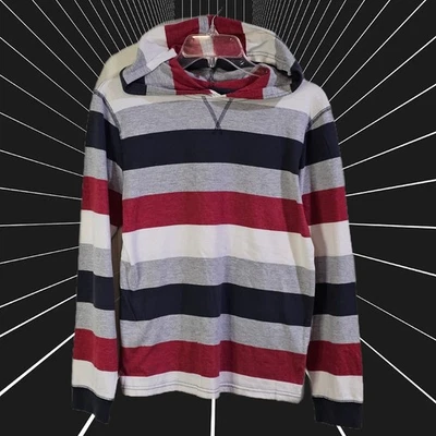 Sudadera con Capucha Wrangler Niños 14/16 Rayas Pullover Streetwear Normcore Retro Años 90 Foto 1 de 4