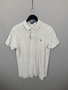 RALPH LAUREN Polo Shirt - Size Medium - Grey - Great Condition - Men’s - Picture 1 of 3