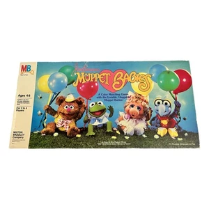 Rare Vintage 1984 Muppet Babies Board Game by Milton Bradley Complete Jim Henson - Picture 1 of 13