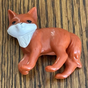 Barbie Animal Rescue Center Replacement Red  Fox Figure - Picture 1 of 6