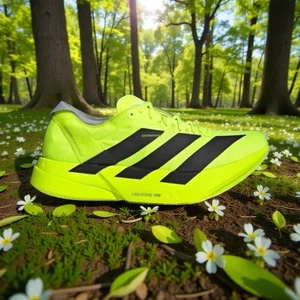 Adidas Adizero Adios Pro 4 Größe 11 Lucid Lemon Schwarz Brandneu (JR6364) - Bild 1 von 12