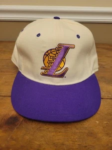 Gorra ajustada vintage New Era 59fifty de los Lakers hecha en EE. UU. talla 7 1/2 - Imagen 1 de 7